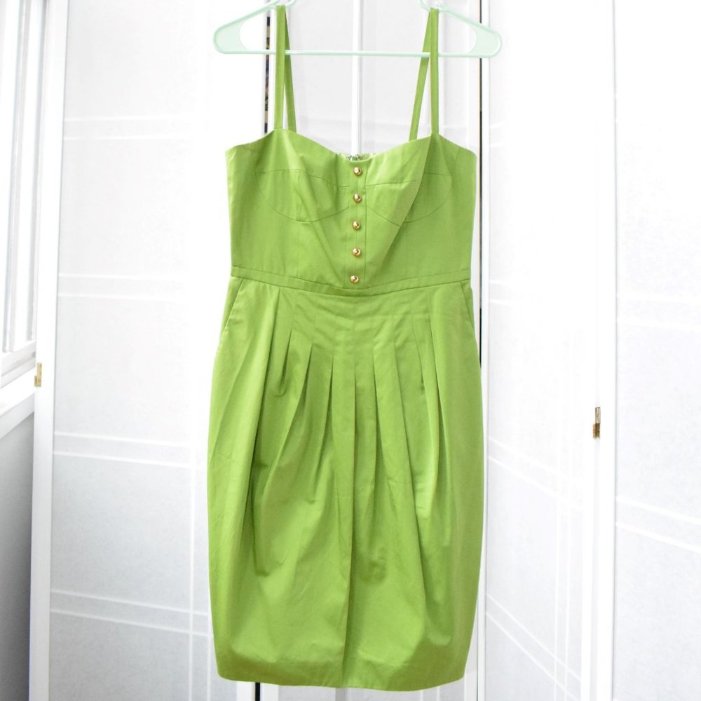 Cynthia Steffe Lime Green Dress